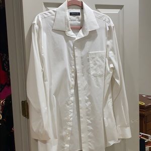 White button down dress shirt